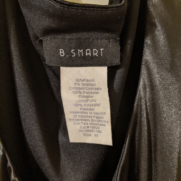 B-Smart size Medium black dress - Picture 5 of 5